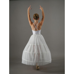 MJL6 - Jupon crinoline blanc
