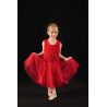 PR41B - Robe de princesse rouge