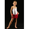 PJ9 - Jupette boule fuchsia en lycra cristal
