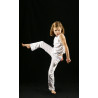PEP23 - Ensemble pantalon blanc en velours