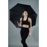 ACCPA9B - Parapluie canne noir manche bois