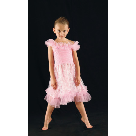 PR10B - Robe Princesse rose
