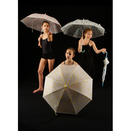ACCPA5BIS - Parapluie à pois de couleurs
