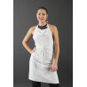 ACCTA6 - Tablier blanc de cuisinier