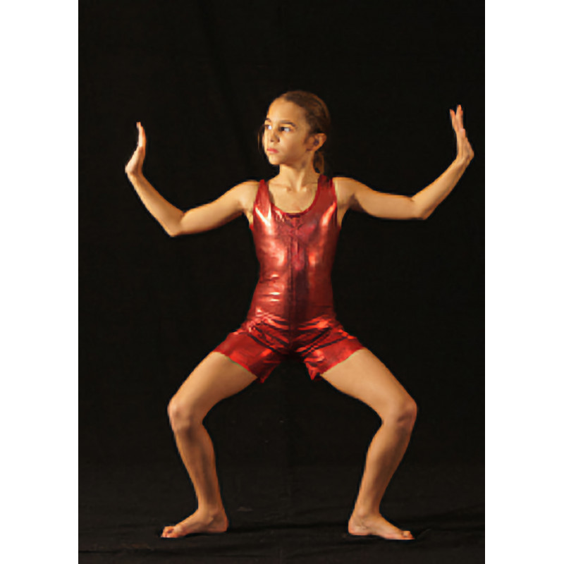 MC3 - Combishort lamé rouge MC3 - Combishort lamé rouge