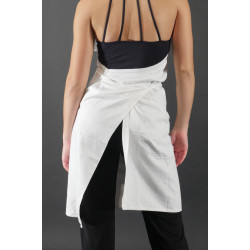 ACCTA6 - Tablier blanc de cuisinier