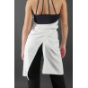 ACCTA6 - Tablier blanc de cuisinier