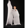 ACCT7 - Tubulaire blanc adultes en lycra