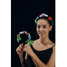 ACC9 - Serre tête métal à fleurs