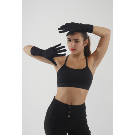 ACCG2C - Gants noirs courts