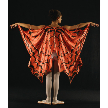 ACCA5F - Ailes de papillons en satin orange