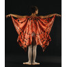 ACCA5F - Ailes de papillons en satin orange