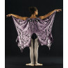 ACCA5G - Ailes de papillons en satin violet