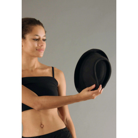 ACCCH16B - Chapeau borsalino noir