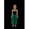 PP5C - Pantalon vert avec nœud papillon