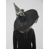 ACCCH2B - Chapeau de sorcière adulte avec toiles