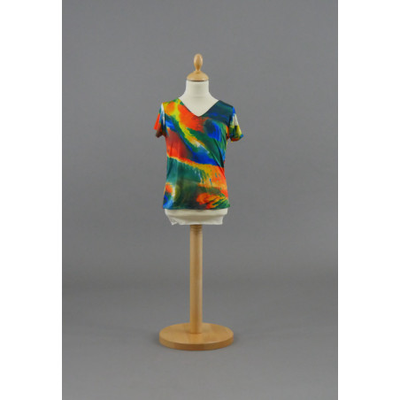 MH30D - TEE SHIRT DELAUNAY COL V