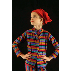 ACCCH36A - Chapeau de lutin rouge