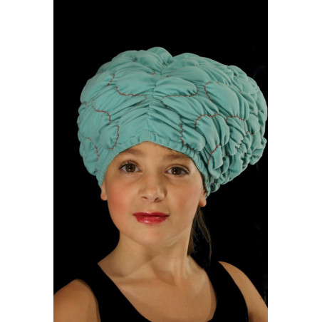 ACCCH43 - Chapeau extraterrestre bleu