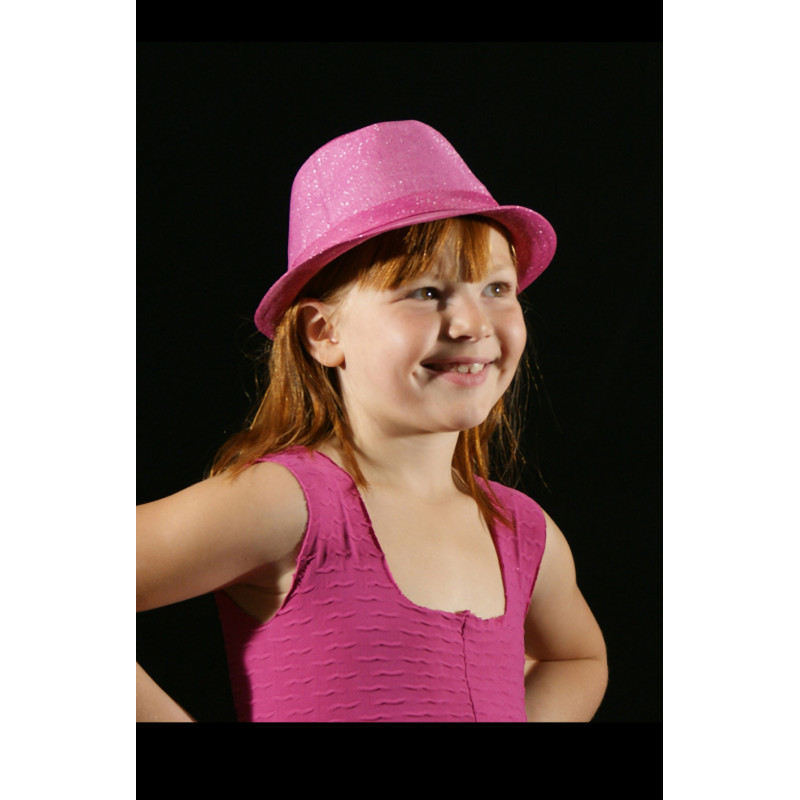ACCCH3 - Chapeau borsalino rose fuchsia ACCCH3 - Chapeau borsalino rose fuchsia