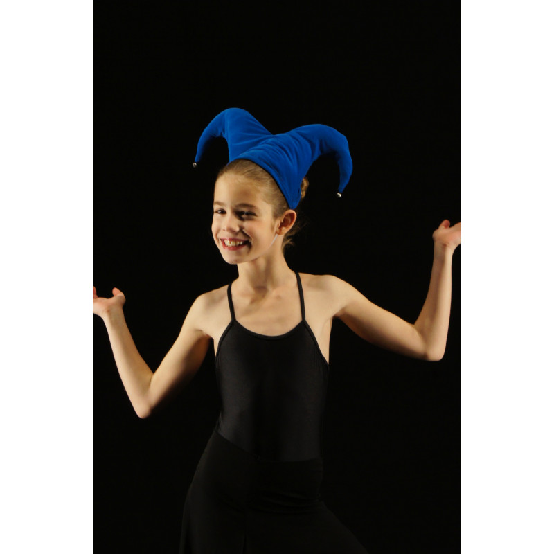 ACCCH31 - Chapeau de bouffon bleu royal ACCCH31 - Chapeau de bouffon bleu royal