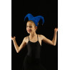ACCCH31 - Chapeau de bouffon bleu royal