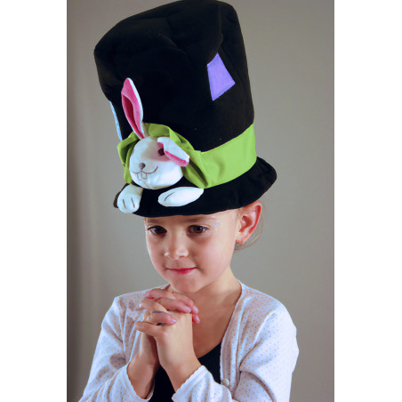 ACCCH30 - Chapeau haut de forme lapin