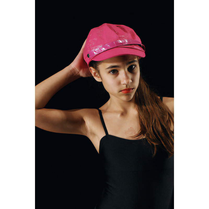 ACCCH11C - Casquette Gavroche rose fuchsia