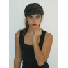 ACCCH11D - Casquette Gavroche gris anthracite
