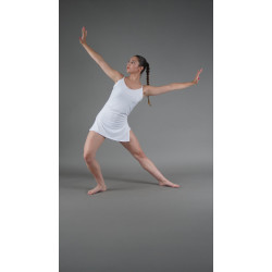 GHT1E - Tunique Blanche + shorty