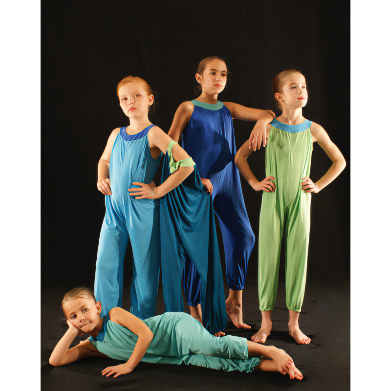 MC8 - Côte bouffante assortiment de bleu et vert MC8 - Côte bouffante assortiment de bleu et vert