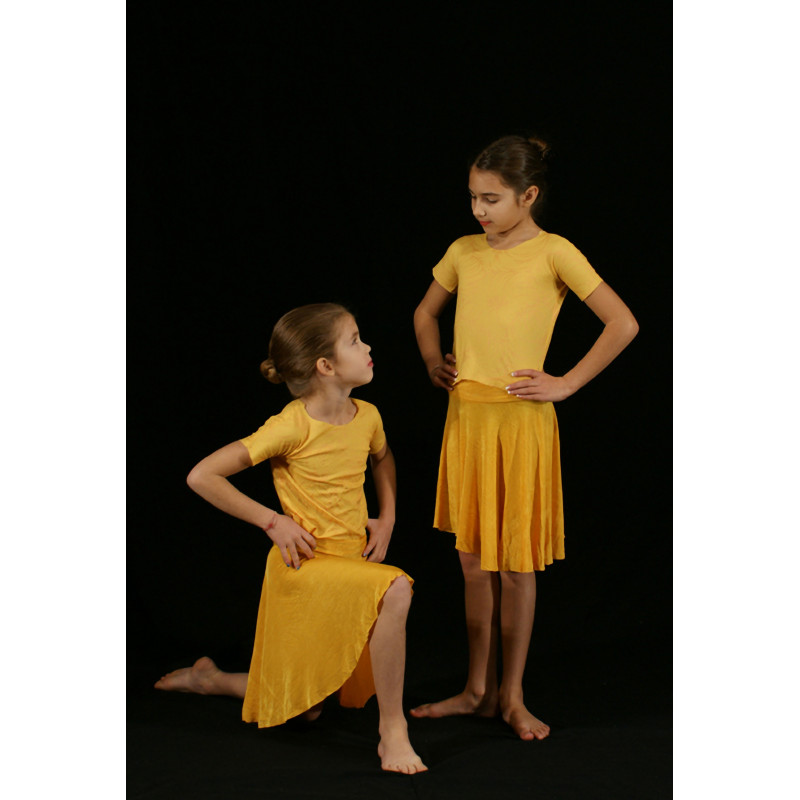 MEJ15 - Ensemble jupe jaune MEJ15 - Ensemble jupe jaune