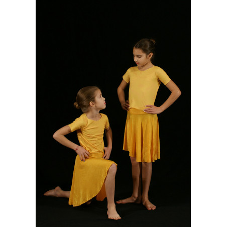MEJ15 - Ensemble jupe jaune