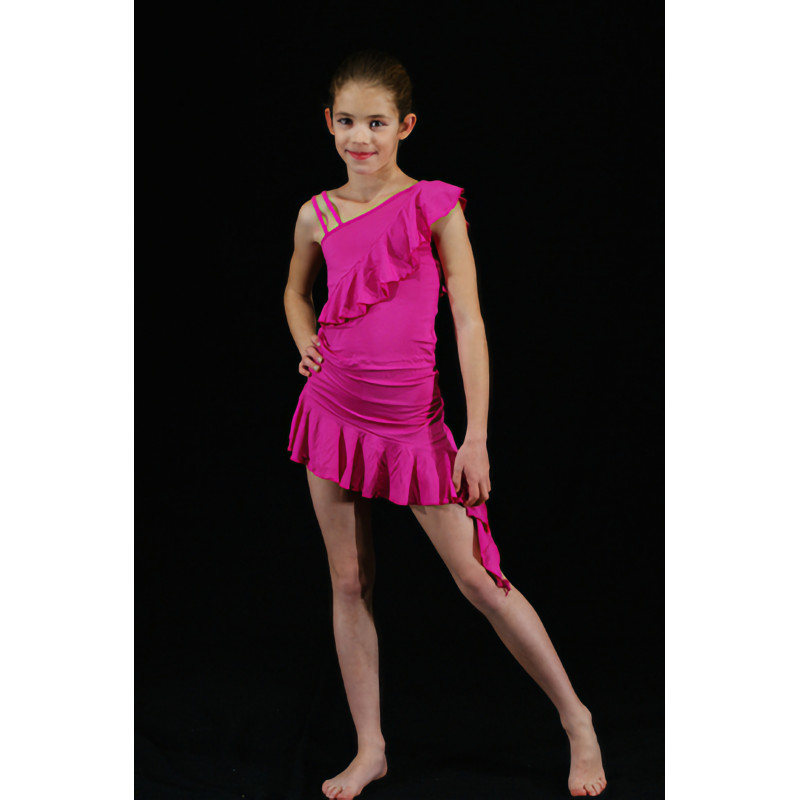 MEJ29B - Ensemble jupe rose fushia MEJ29B - Ensemble jupe rose fushia