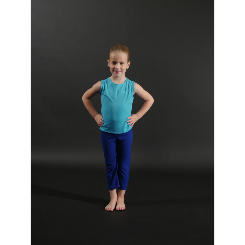PEP2 - Ensemble pantalon bleu royal avec haut turquoise PEP2 - Ensemble pantalon bleu royal avec haut turquoise