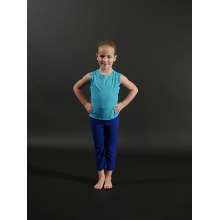 PEP2 - Ensemble pantalon bleu royal avec haut turquoise
