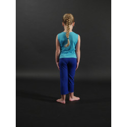 PEP2 - Ensemble pantalon bleu royal avec haut turquoise