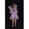 PEJ7A - Ensemble jupe papillon violet
