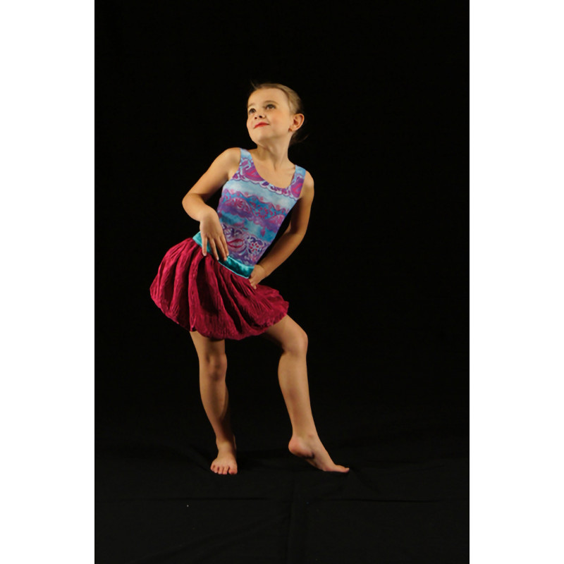 PEJ3 - Ensemble jupe fuschia plus haut PEJ3 - Ensemble jupe fuschia plus haut