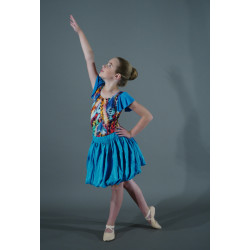 PEJ10 - Ensemble jupe bouffante colibri
