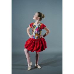 PEJ10 - Ensemble jupe bouffante colibri