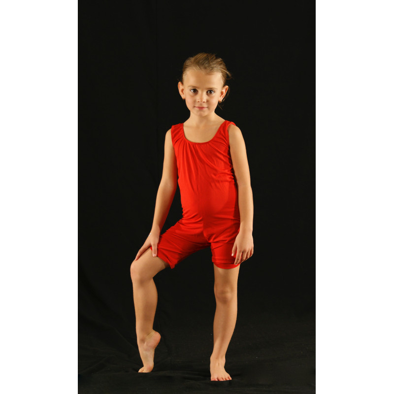 PC11 - Combishort rouge en pitch PC11 - Combishort rouge en pitch