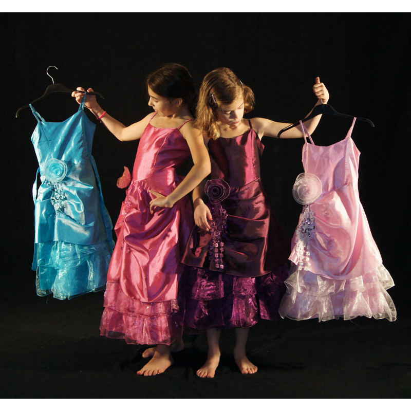 PR23 - Robe de princesse assortiment de couleurs PR23 - Robe de princesse assortiment de couleurs