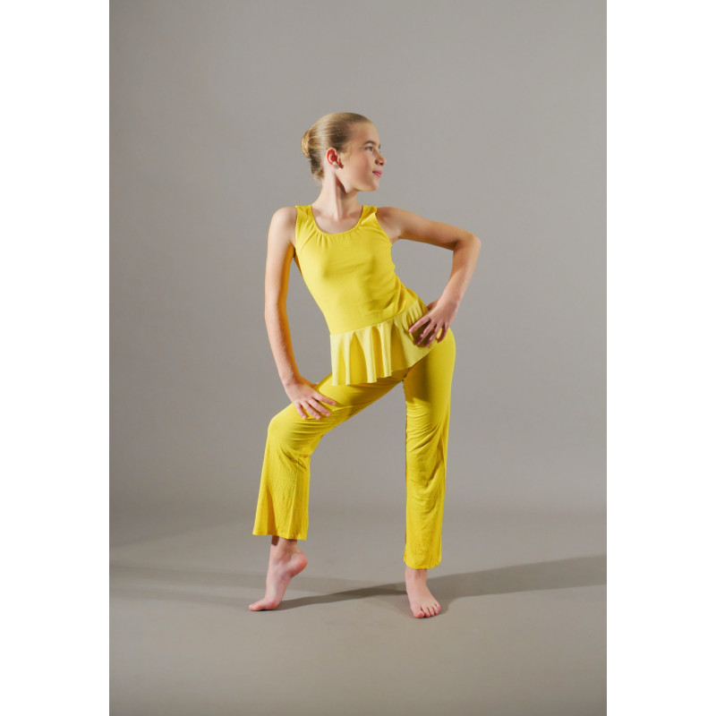 MEP31 - Ensemble pantalon avec tunique jaune MEP31 - Ensemble pantalon avec tunique jaune