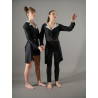 GV17 - Veste queue de Pie noir et argent