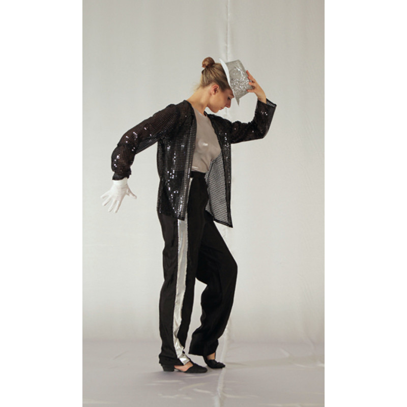 GV15 - Veste noire pailletée Michael Jackson GV15 - Veste noire pailletée Michael Jackson
