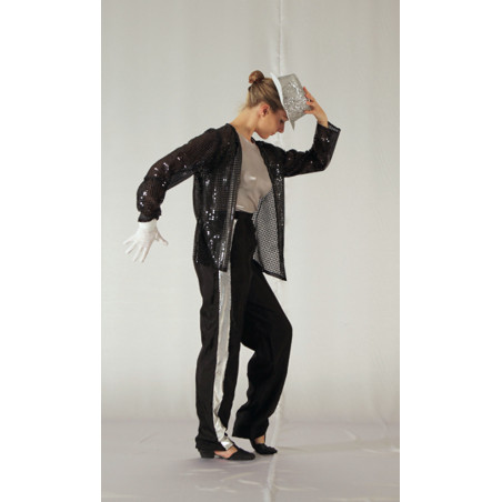 GV15 - Veste noire pailletée Michael Jackson