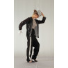 GV15 - Veste noire pailletée Michael Jackson