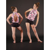 MH8B - Haut disco rose graphique