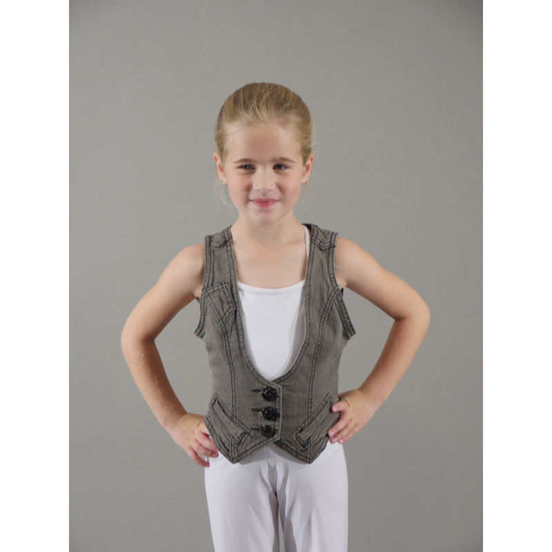 PV3 - Gilet d'homme jeans gris PV3 - Gilet d'homme jeans gris